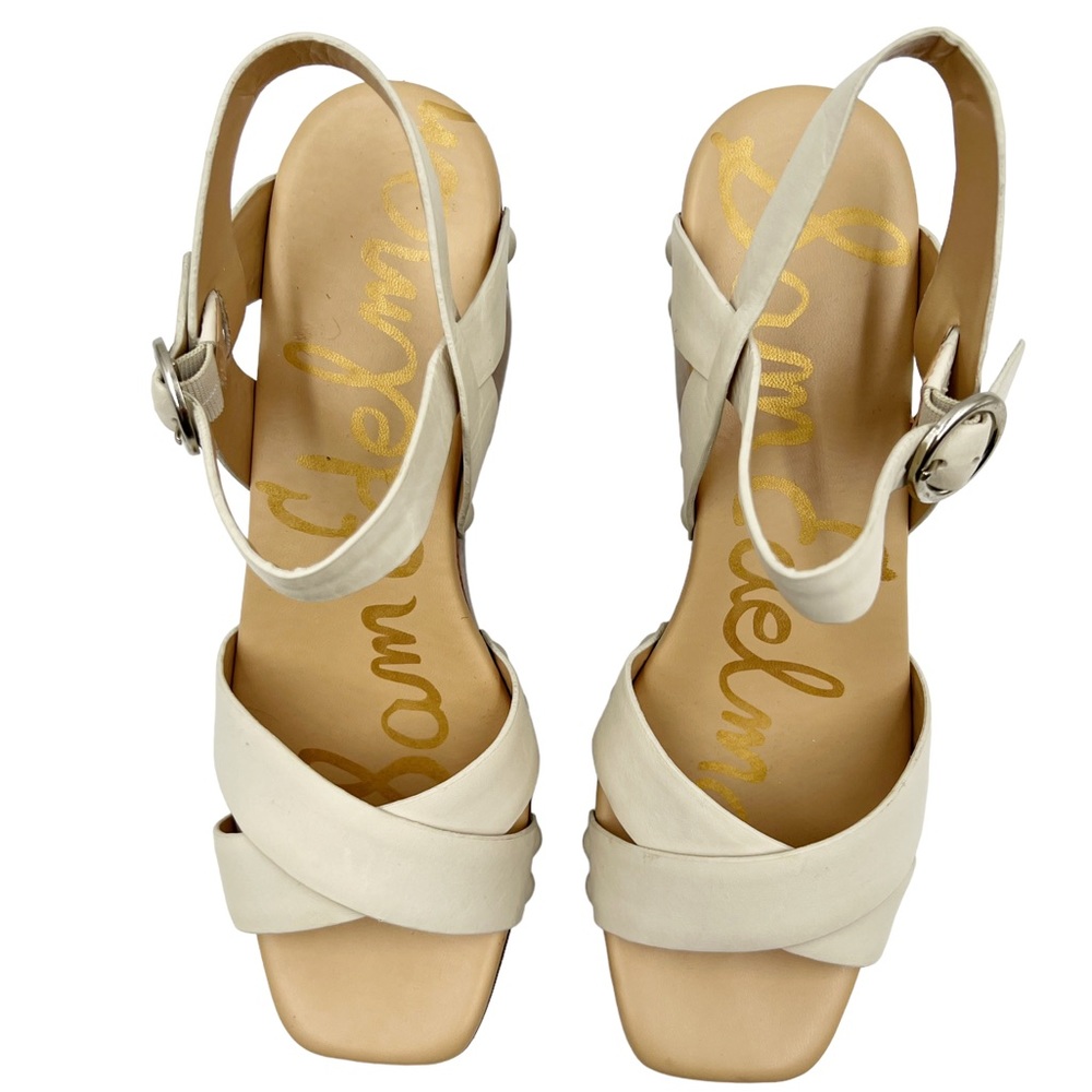 Sam Edelman Josefine Suede Sandal
Cream, Size 9 - Picture 4 of 14